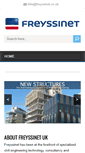 Mobile Screenshot of freyssinet.co.uk